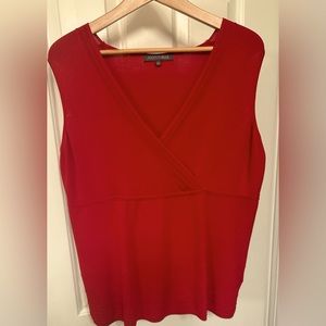 Addition Elle Red Dress knit Tank- Sz 1X